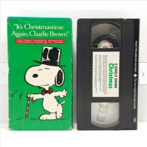 Lot of 2 Charlie Brown VHS 4679E1M